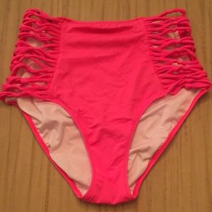 Victoria’s Secret PINK high-waisted bikini bottoms